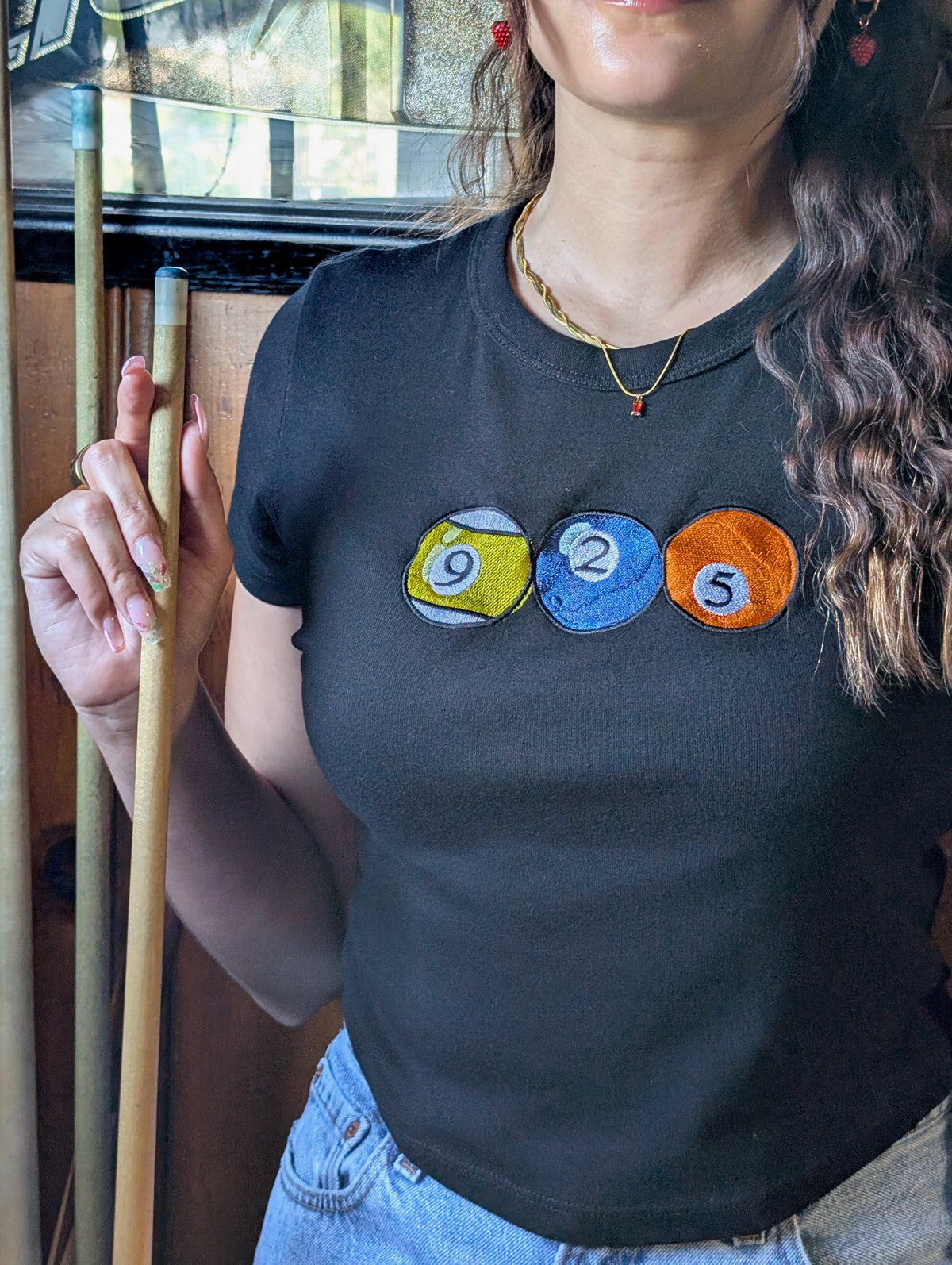 925 Pool Ball | Black BBT