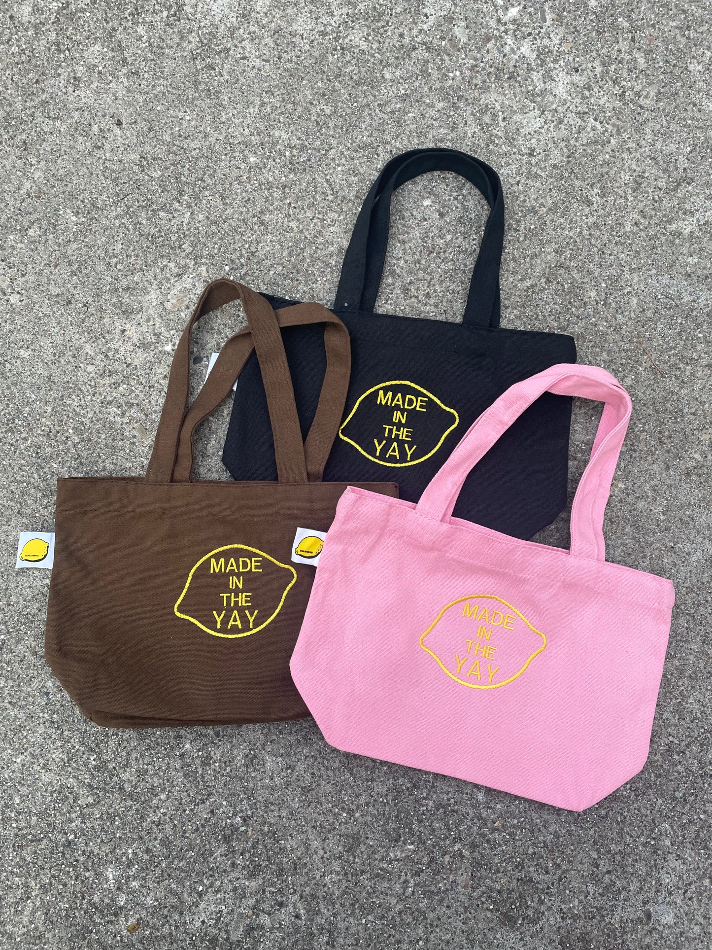 Made in The Yay Tote Black Bag