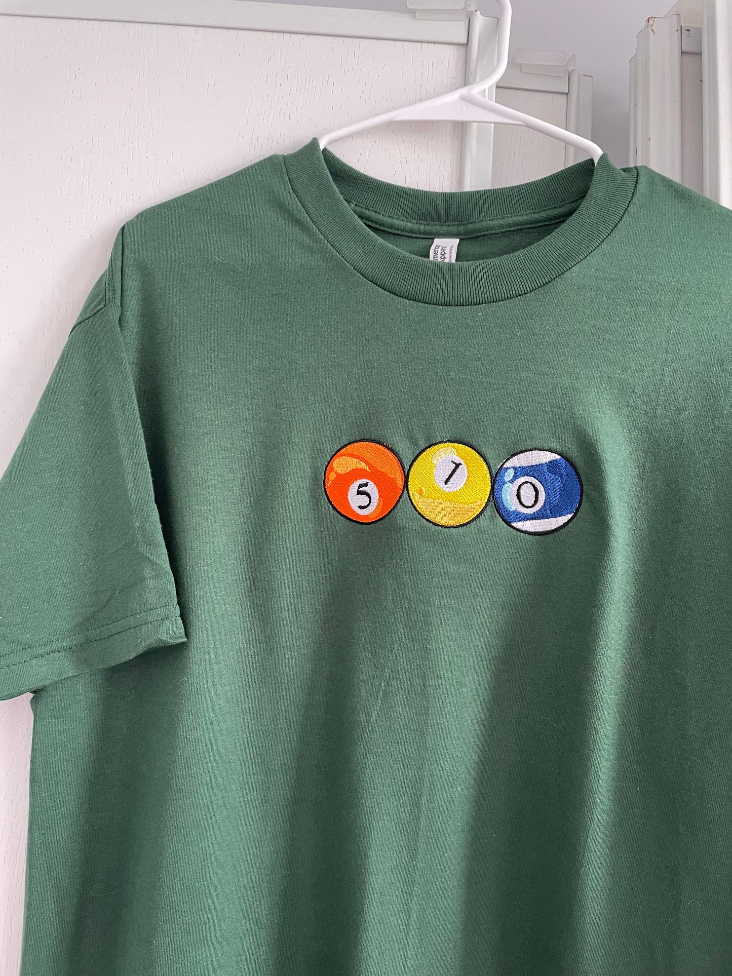 510 Pool Balls | Green Unisex T-Shirt