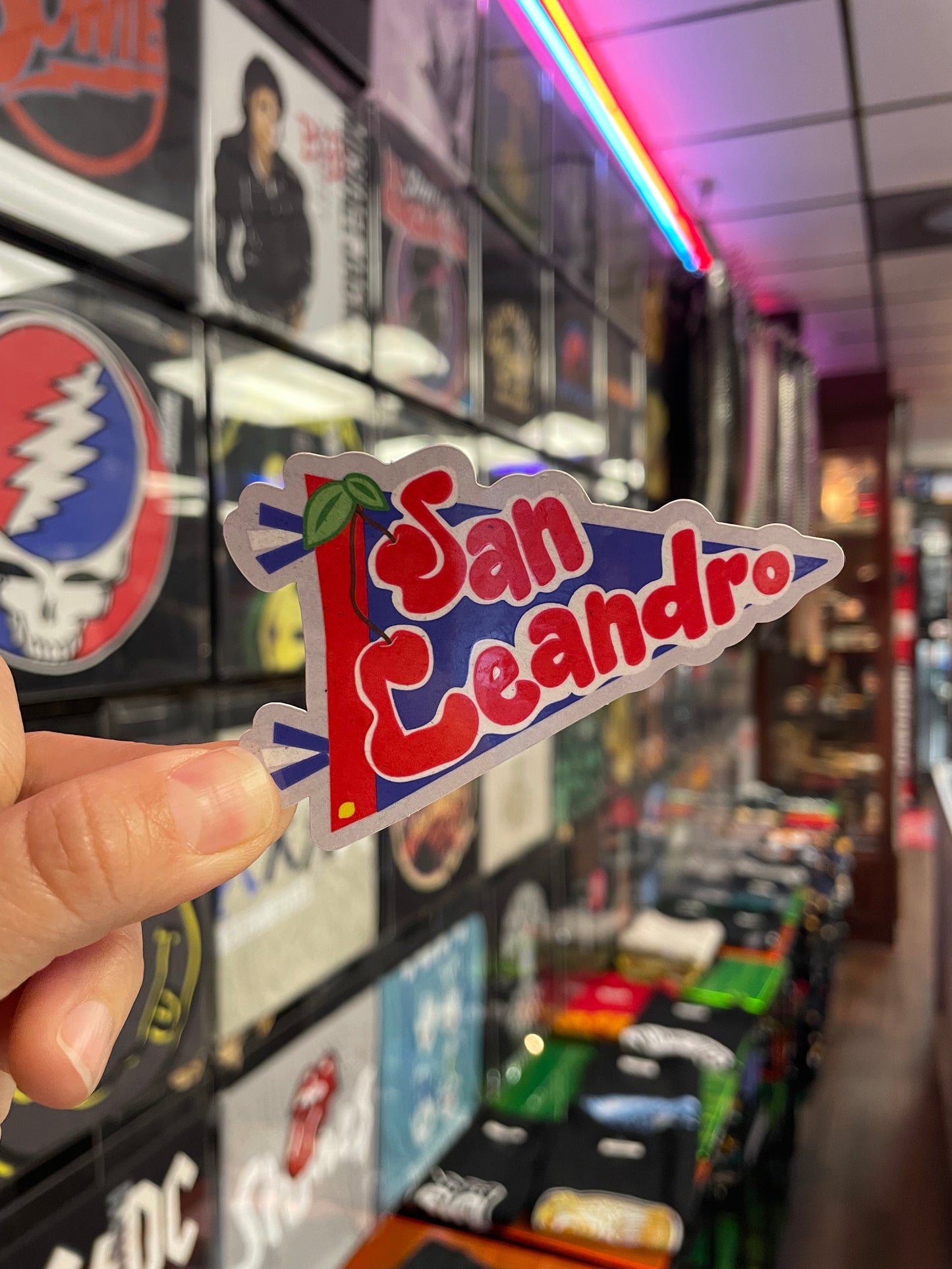 San Leandro Banner | Sticker