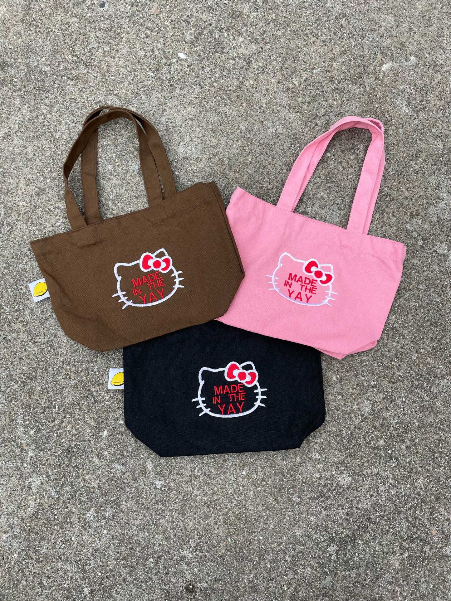 HK Made In The Yay Mini Brown Tote