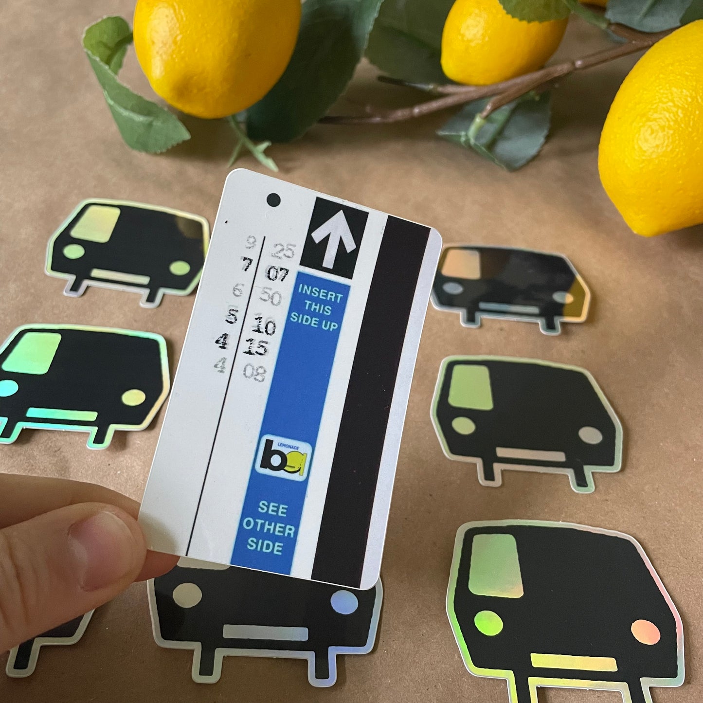 BART Paper Ticket | Sticker