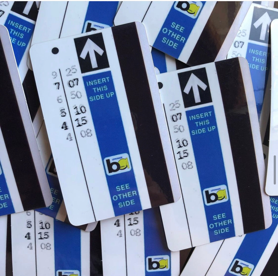 BART Paper Ticket | Sticker