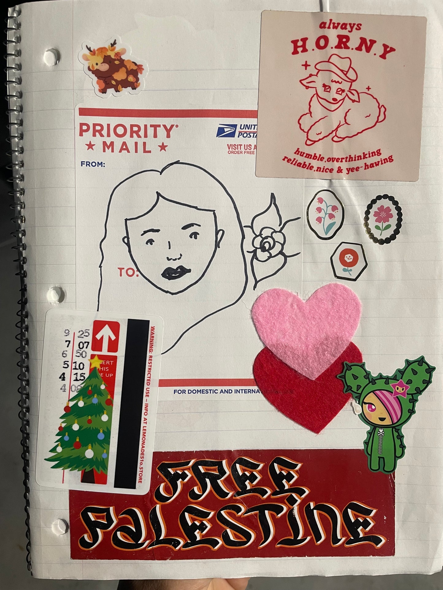 XMAS BART Ticket | Sticker