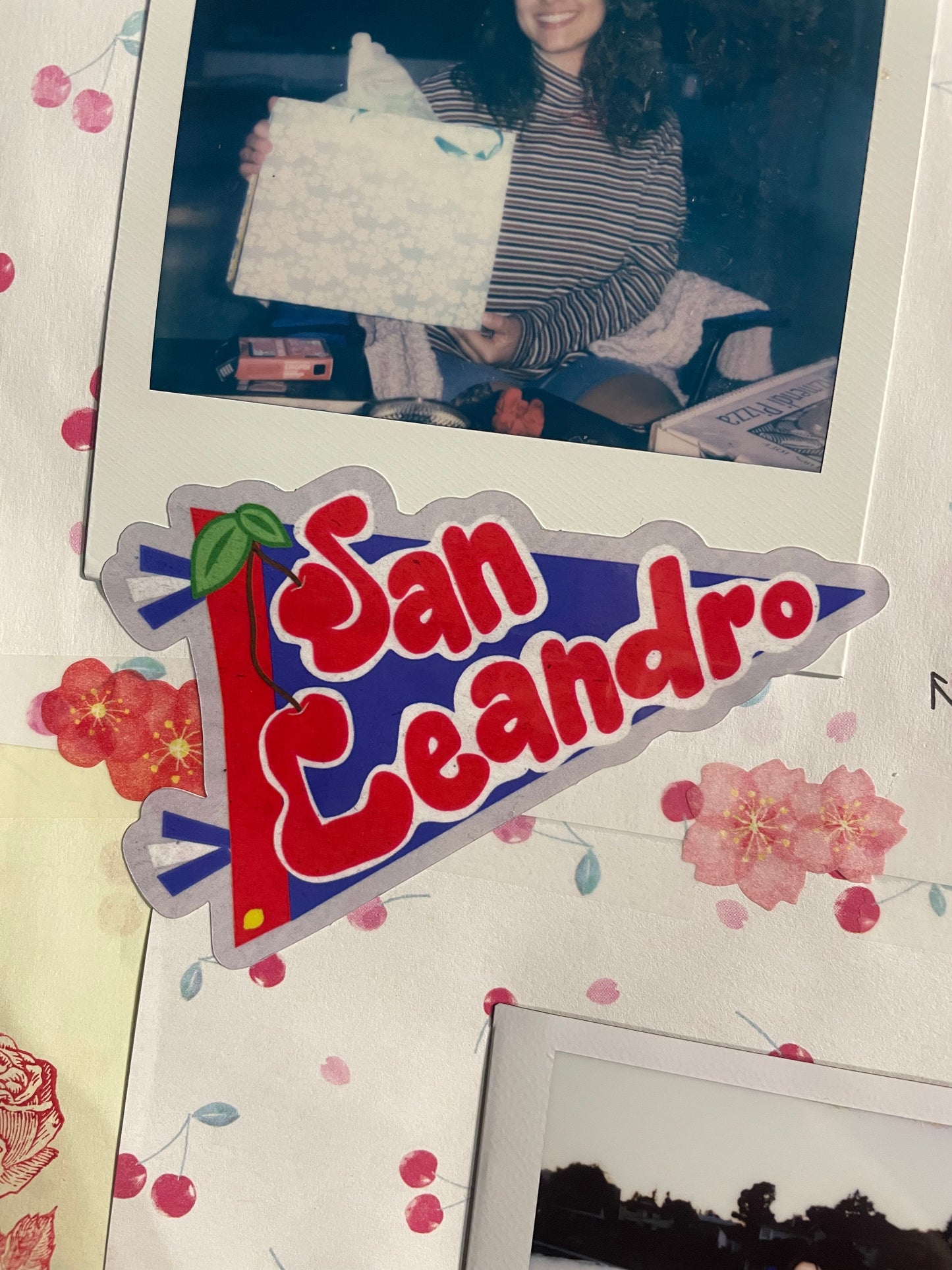 San Leandro Banner | Sticker