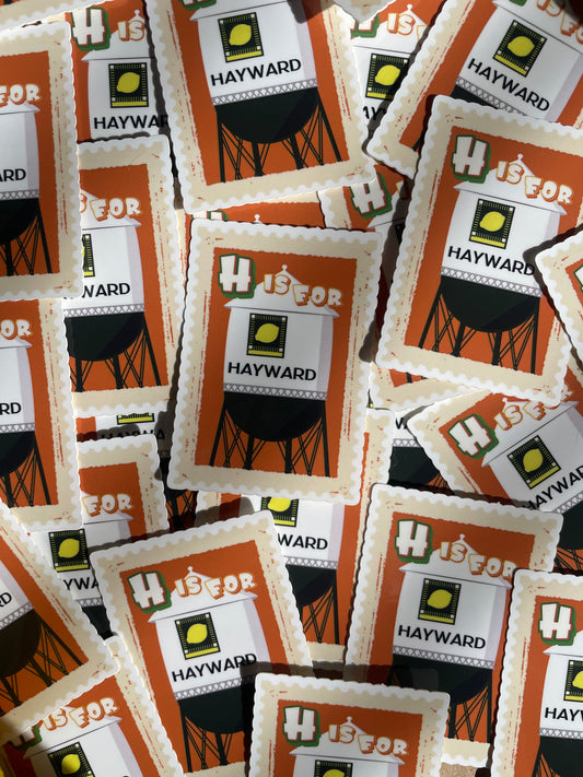H Is For Hayward | Sticker