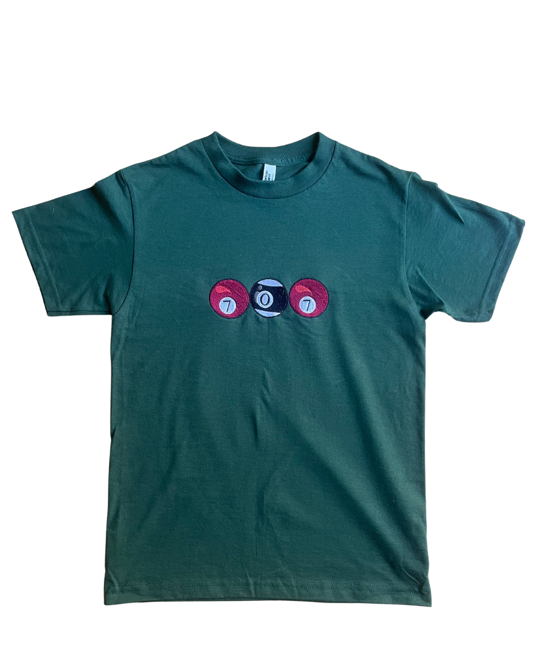 707 Pool Balls | Green Unisex Shirt