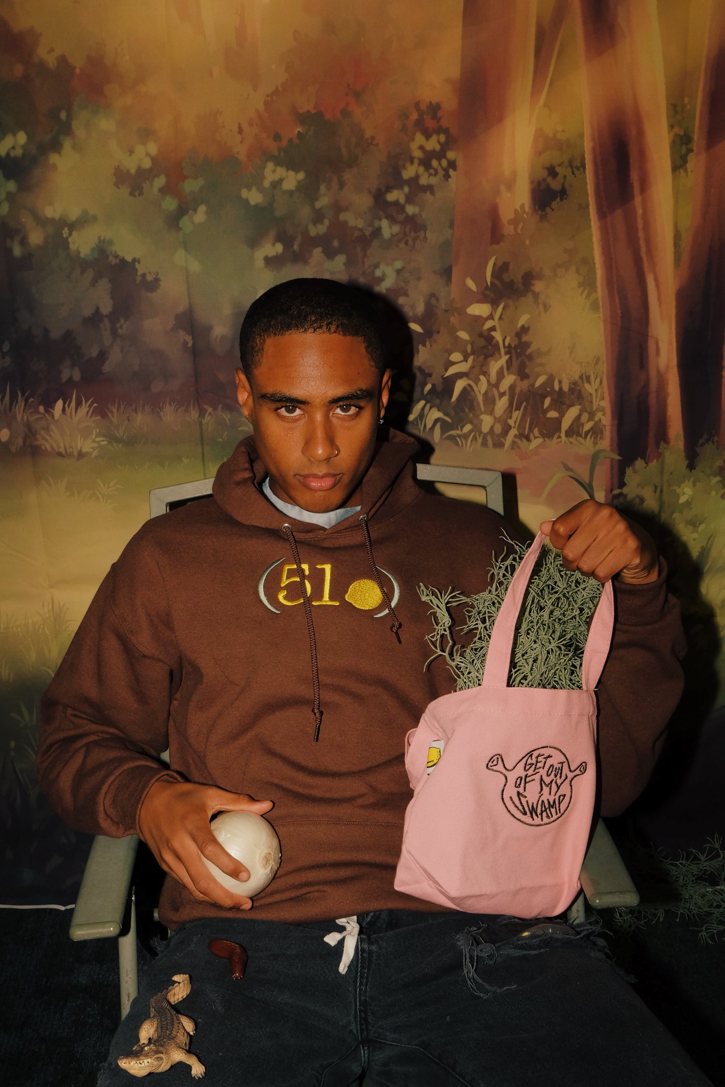 Get Out Of My Swamp | Mini Pink Tote