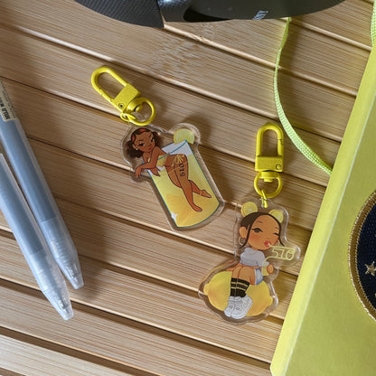 Lemonade Ting - Keychain