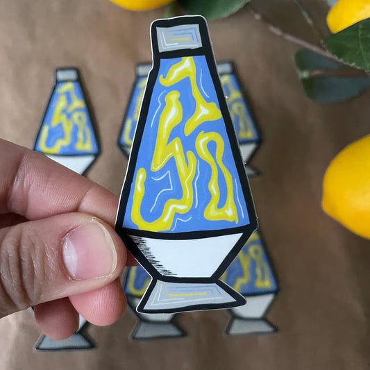 510 Lava Lamp | Sticker