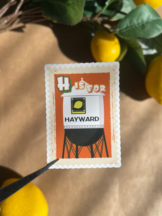 H Is For Hayward | Sticker