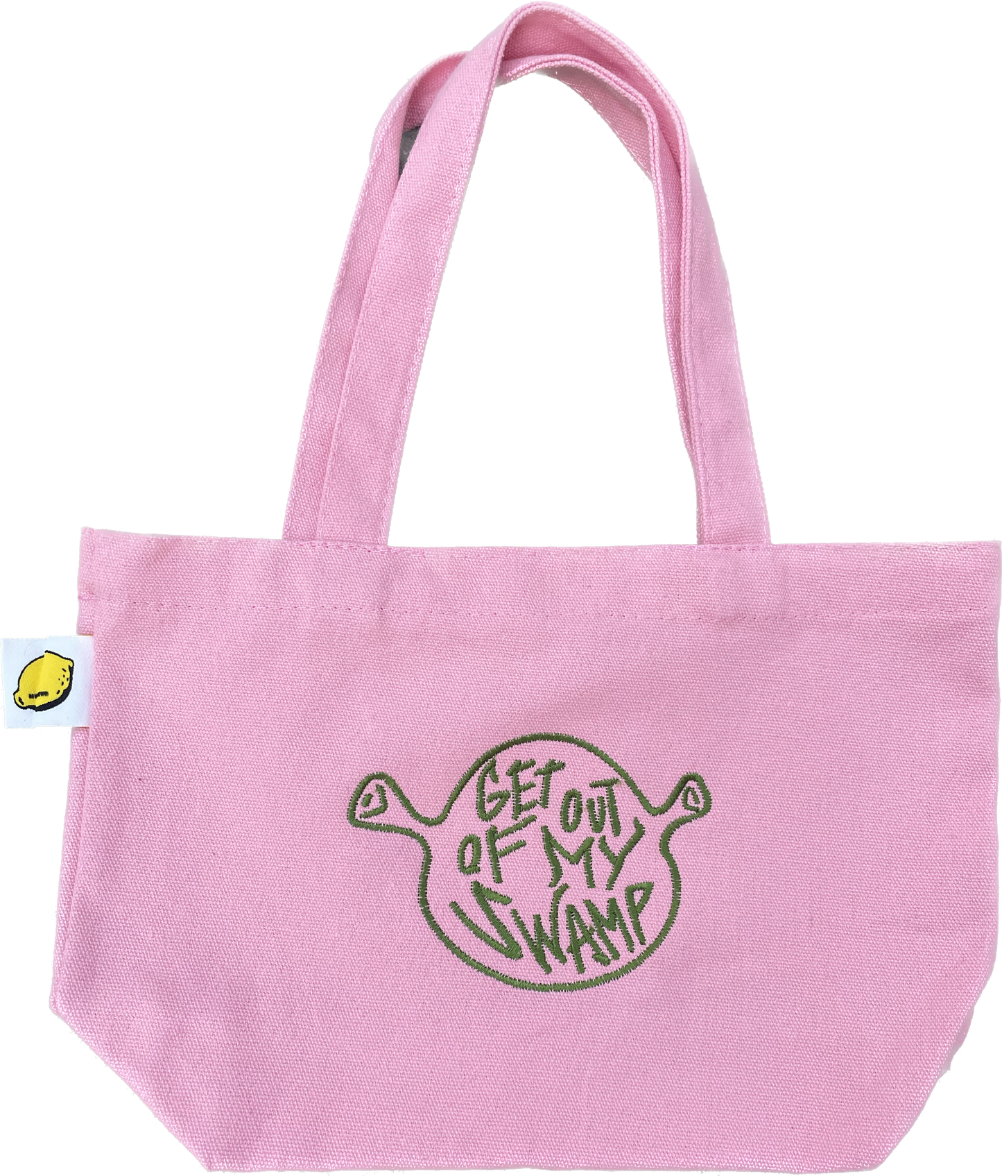 Get Out Of My Swamp | Mini Pink Tote