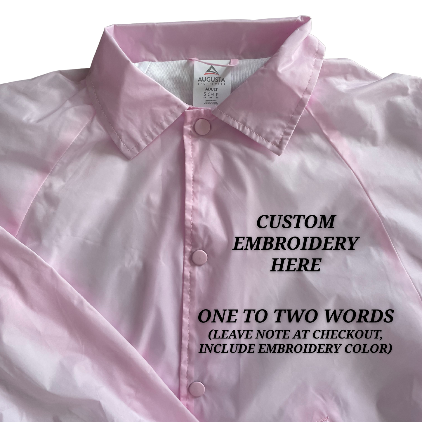 Lemonade51o Logo | Pink Coaches Jacket