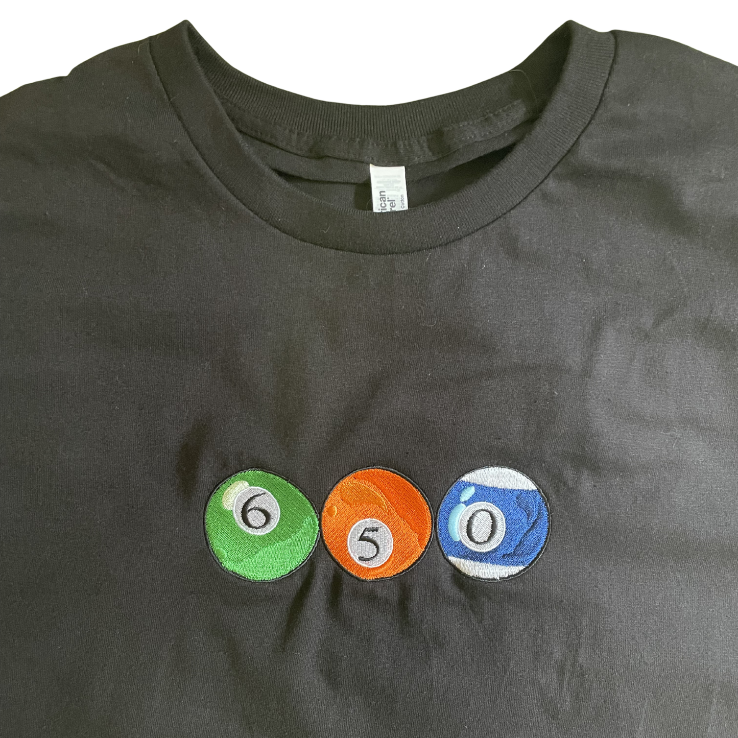 650 Pool Ball | Black Unisex T-Shirt