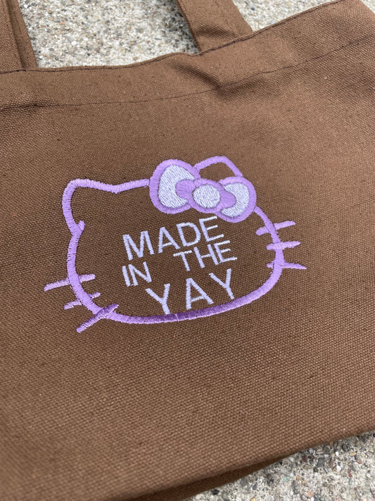 HK Made In The Yay Mini Tote (Purple Tones)