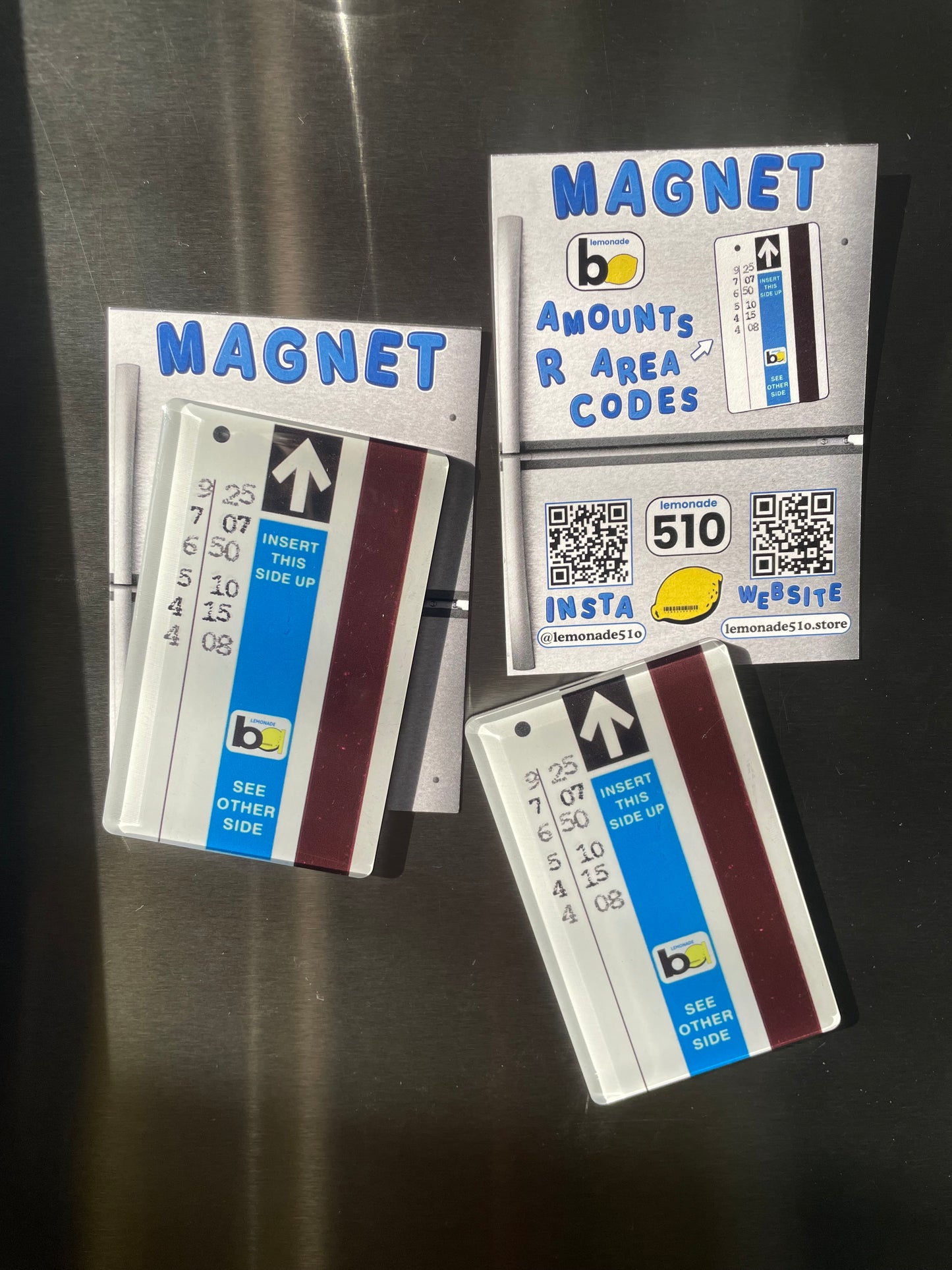 BART Paper Ticket | Magnet