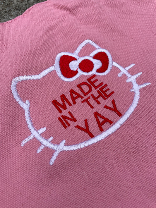HK Made In The Yay | Mini Pink Tote
