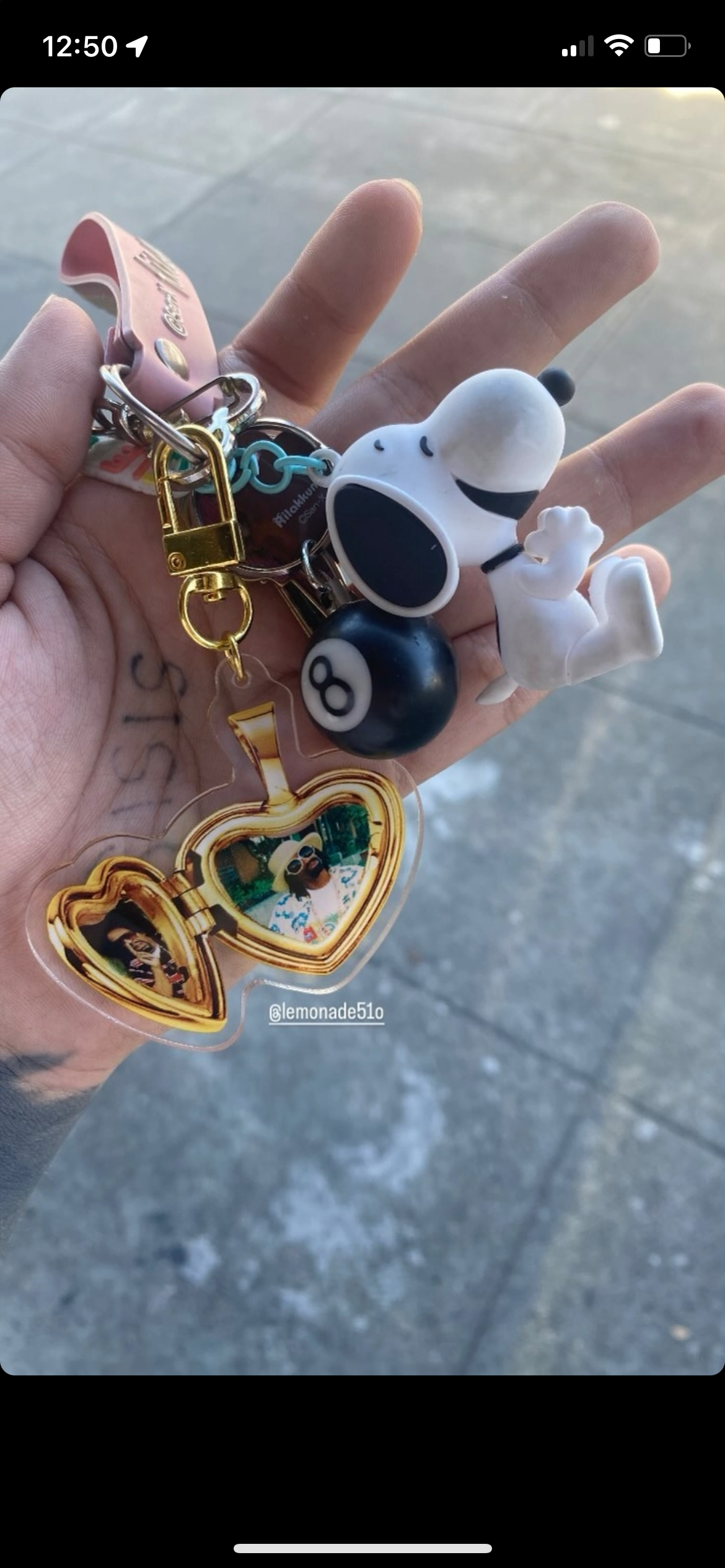Mac Dre Heart Locket | Keychain