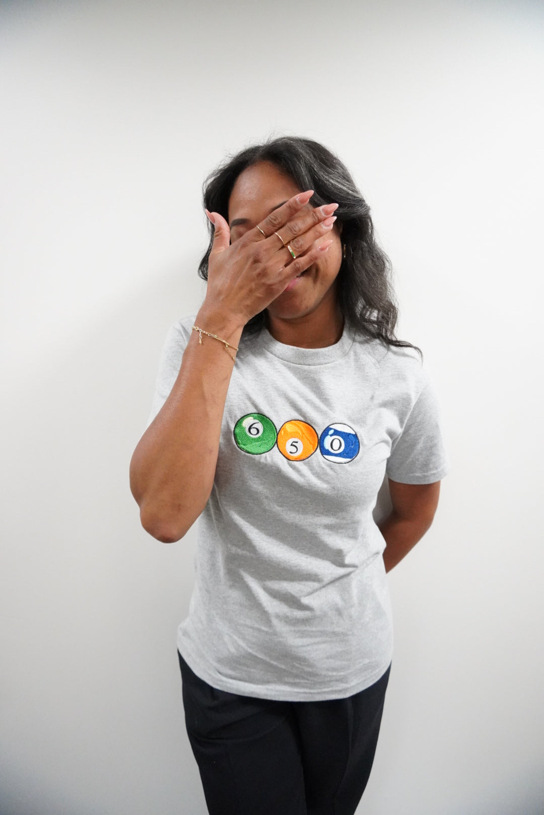 650 Pool Ball | Grey Unisex T-Shirt