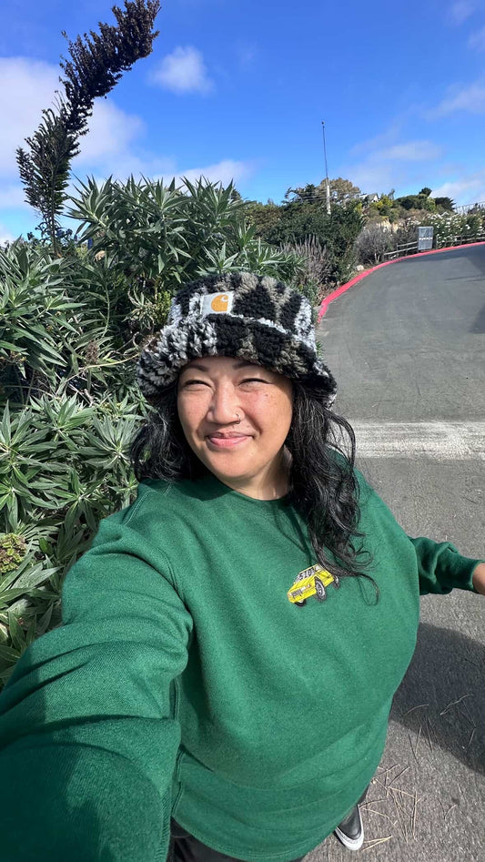 Scraper Car | Green Crewneck