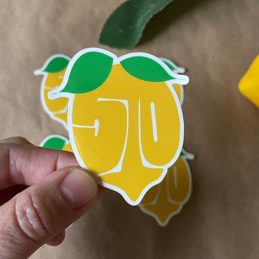 510 Lemon | Sticker