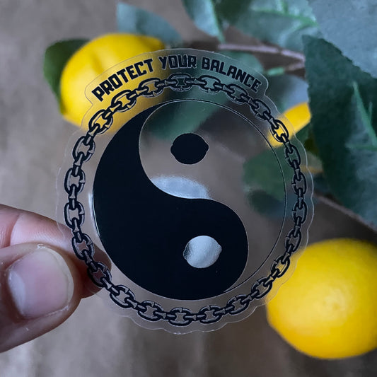 Protect Your Balance | Sticker