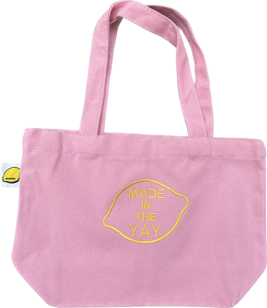 Made in The Yay Tote Pink Bag
