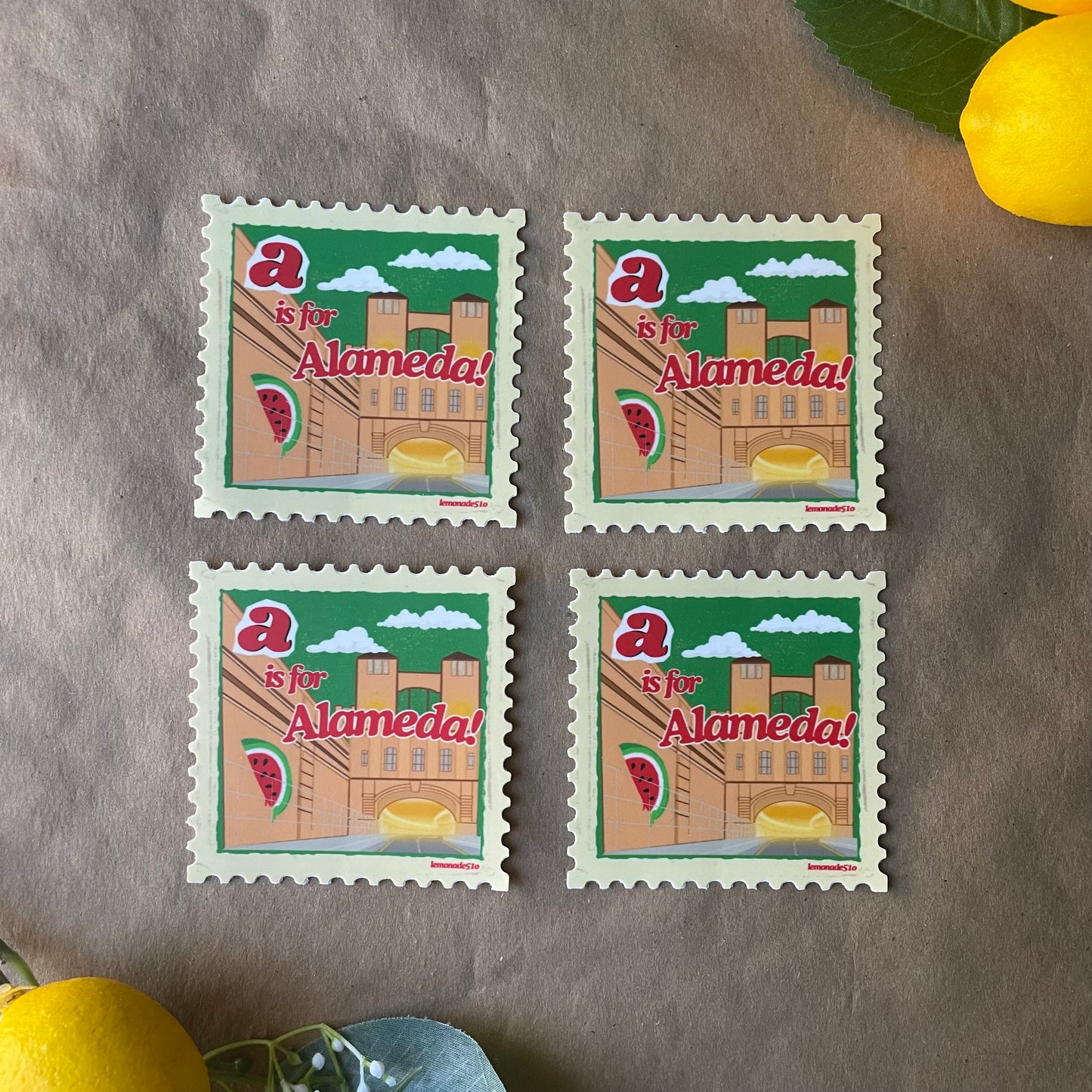 A is for Alameda | Sticker