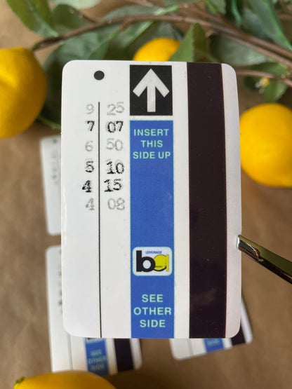 BART Paper Ticket | Sticker