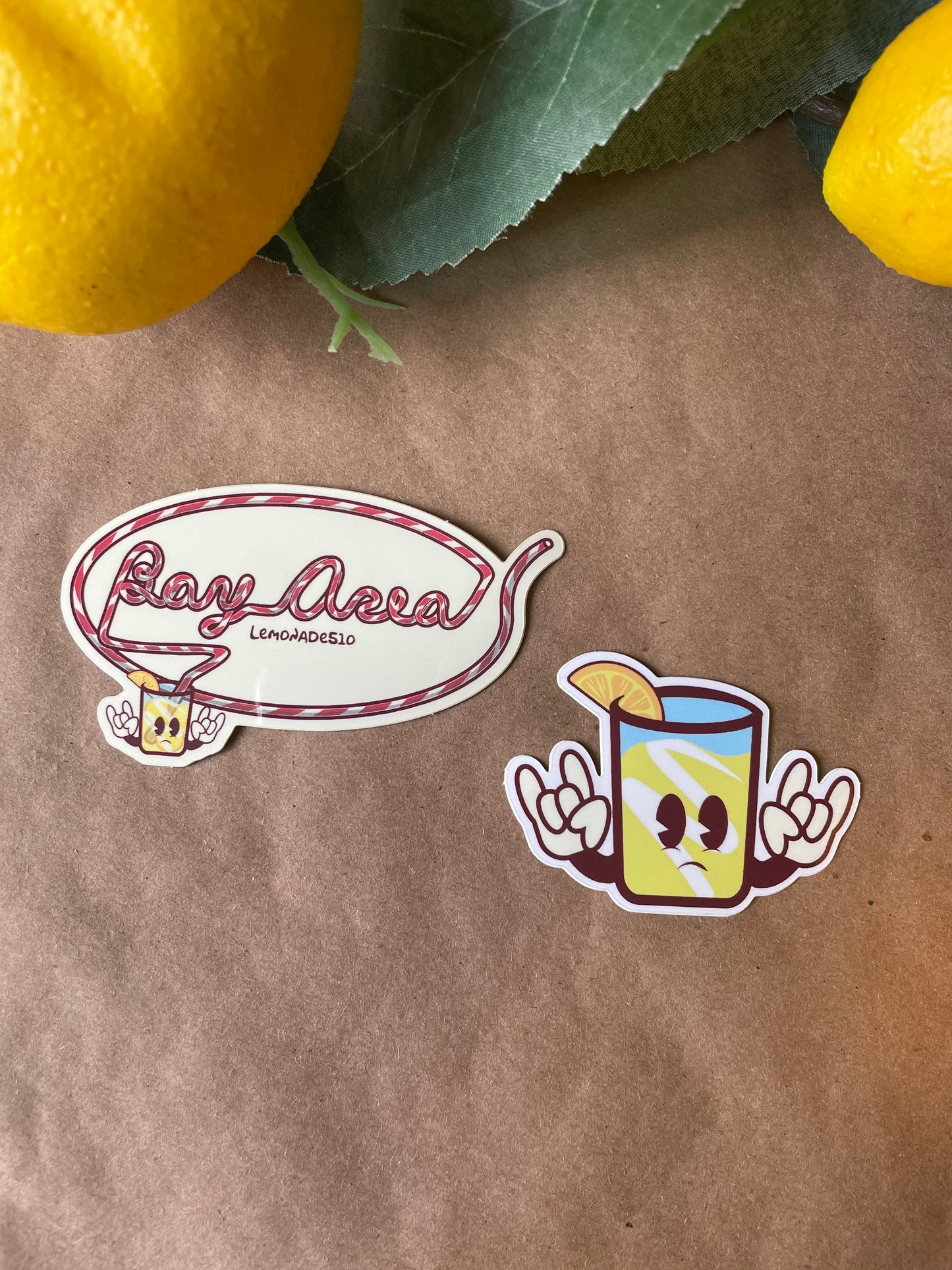 Bay Area Krazy Straw | Sticker – Lemonade51o