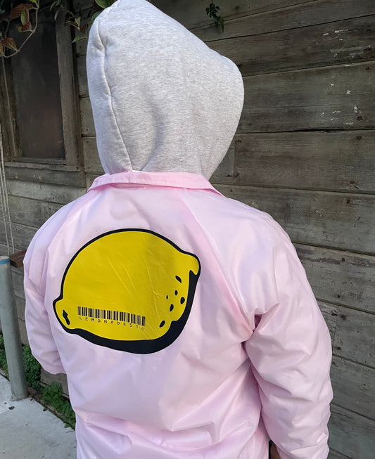 Lemonade51o Logo | Pink Coaches Jacket
