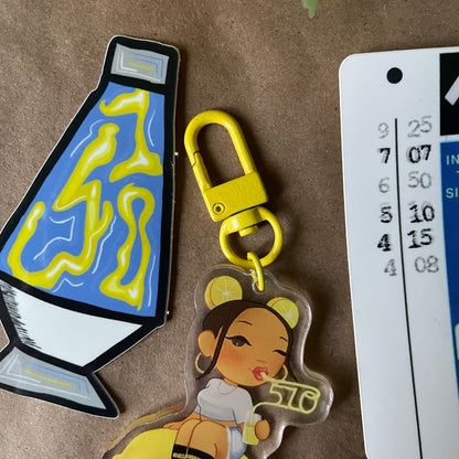 510 Lava Lamp | Sticker