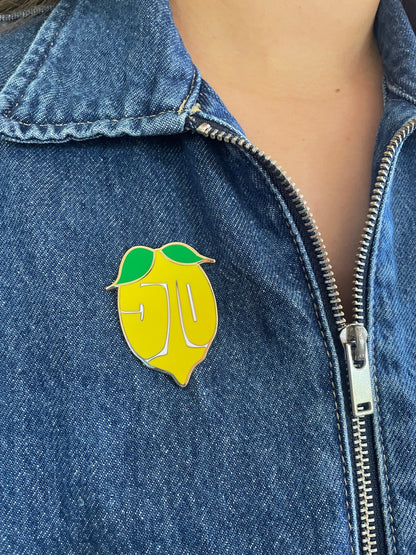 510 Lemon | Enamel Pin
