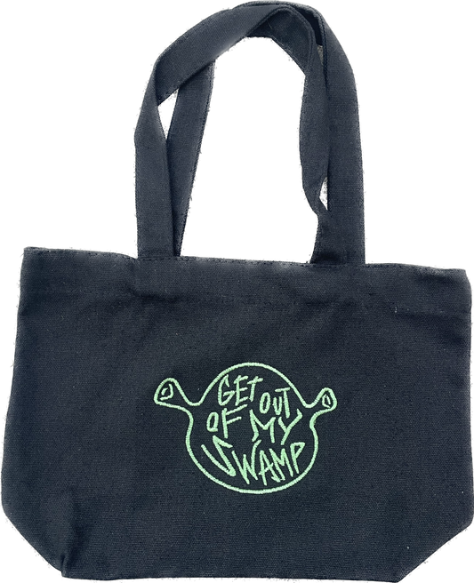 Get Out Of My Swamp Black Tote
