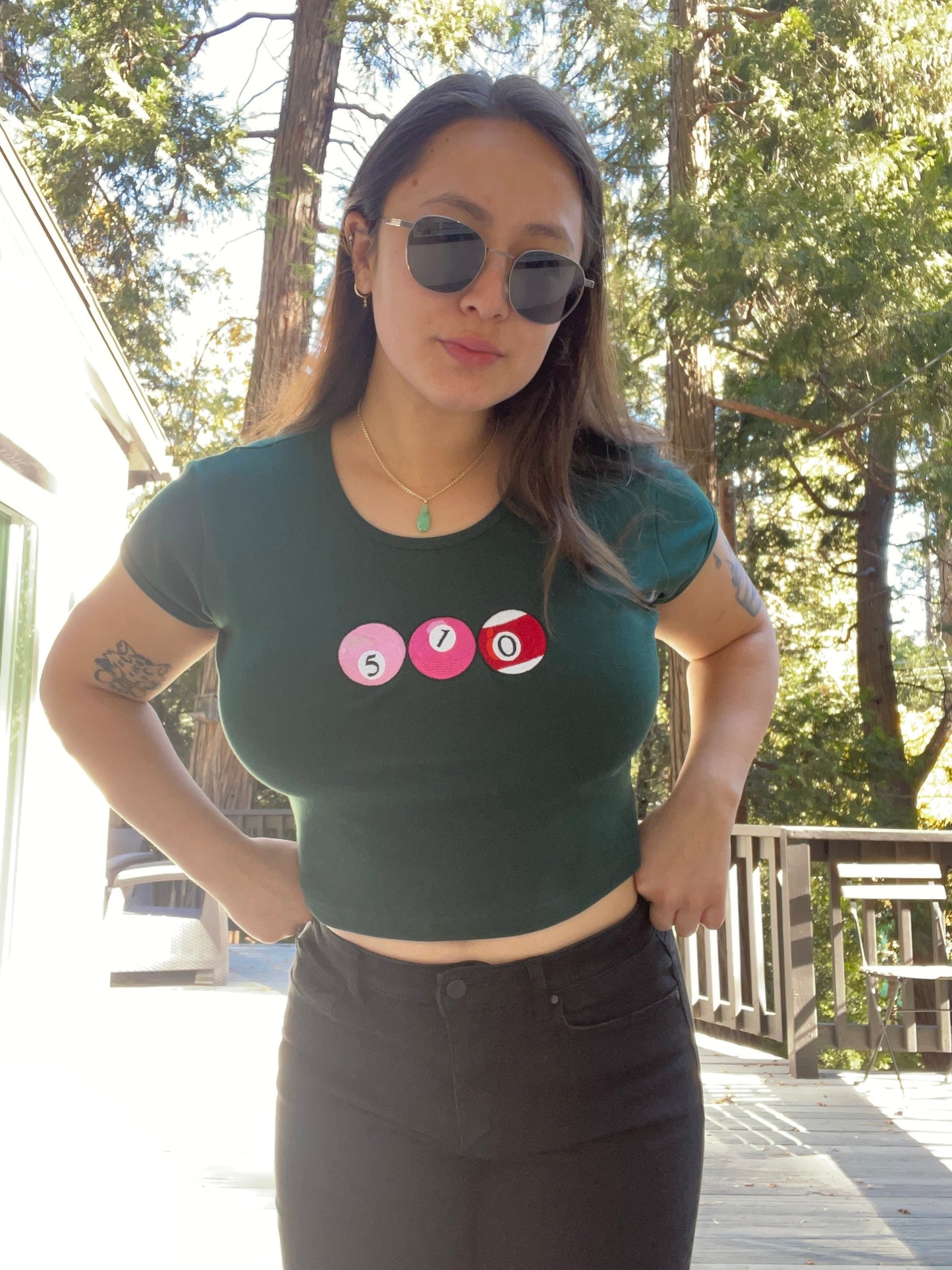 510 Pool Balls | Cherry Tones Green BBT