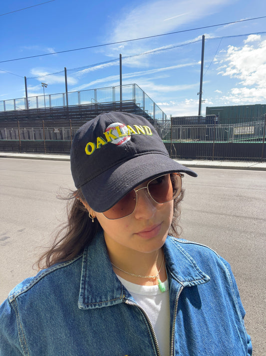 Oakland Baseball | Hat (Black)