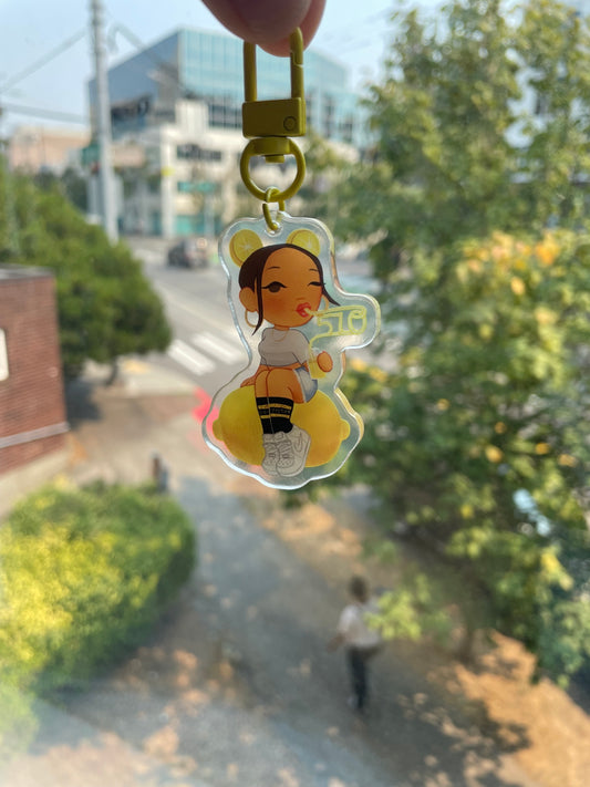 Lemonade Ting - Keychain