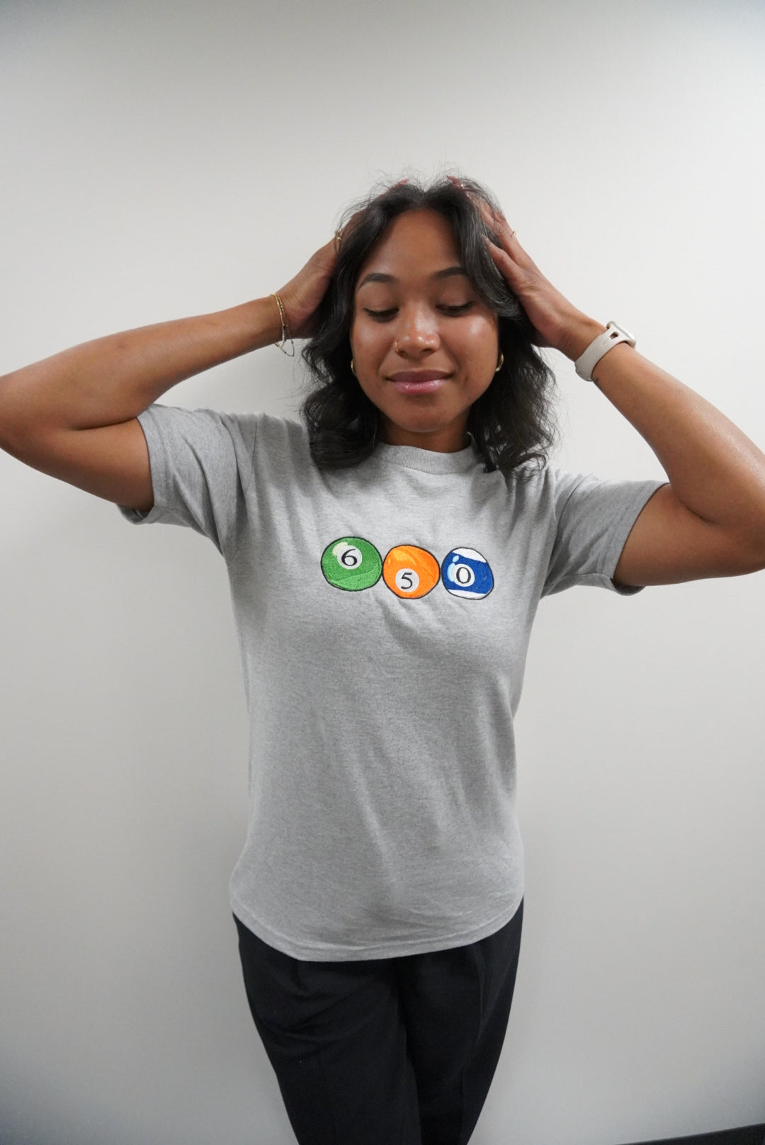 650 Pool Ball | Grey Unisex T-Shirt
