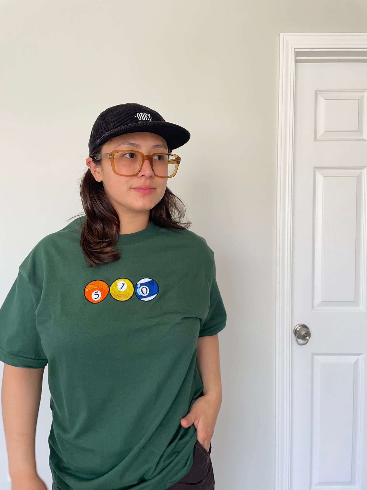 510 Pool Balls | Green Unisex T-Shirt