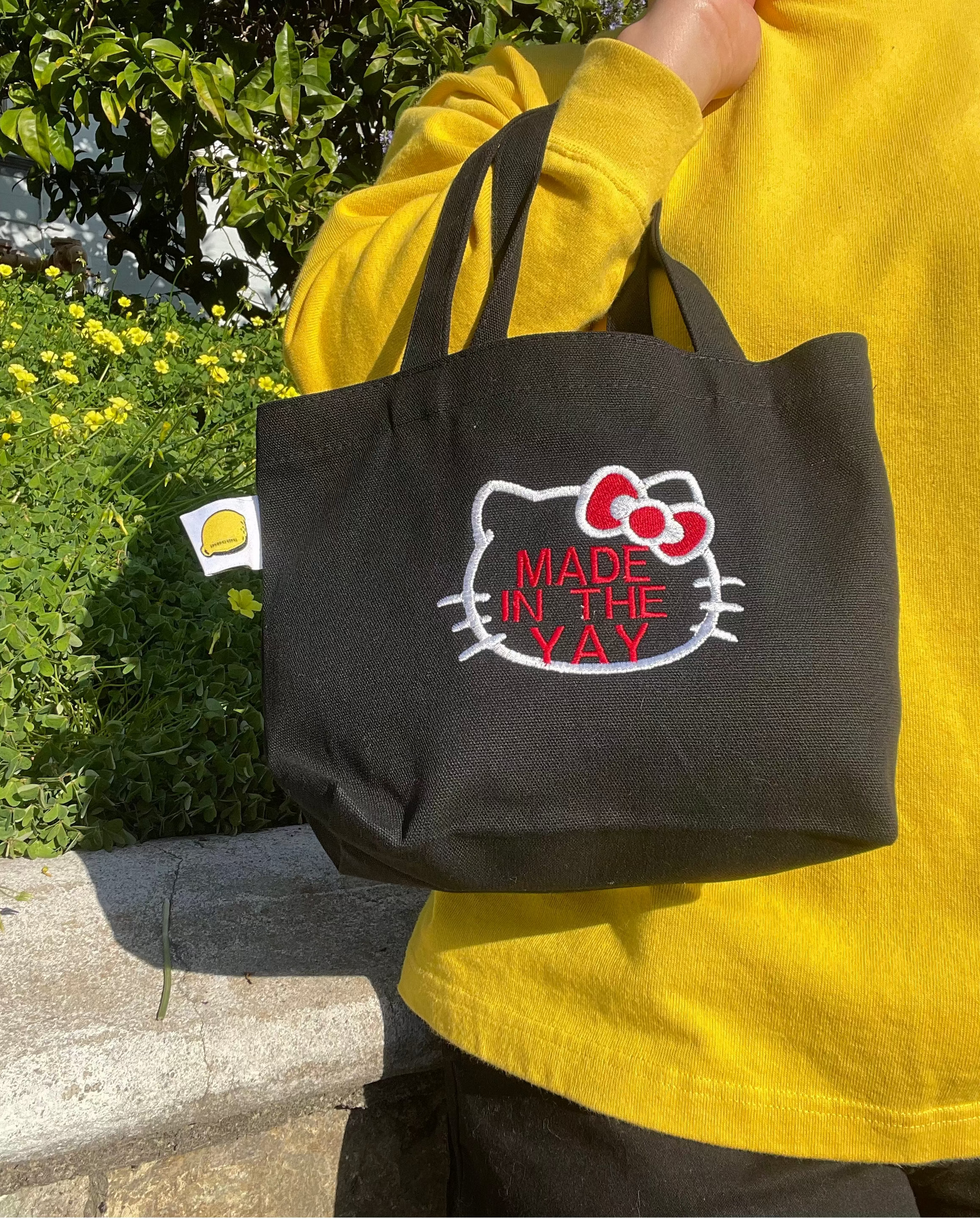 HK Made In The Yay | Mini Black Tote – Lemonade51o