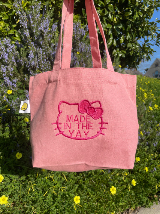 HK Made In The Yay | Mini Pink Tote (Pink Tones)