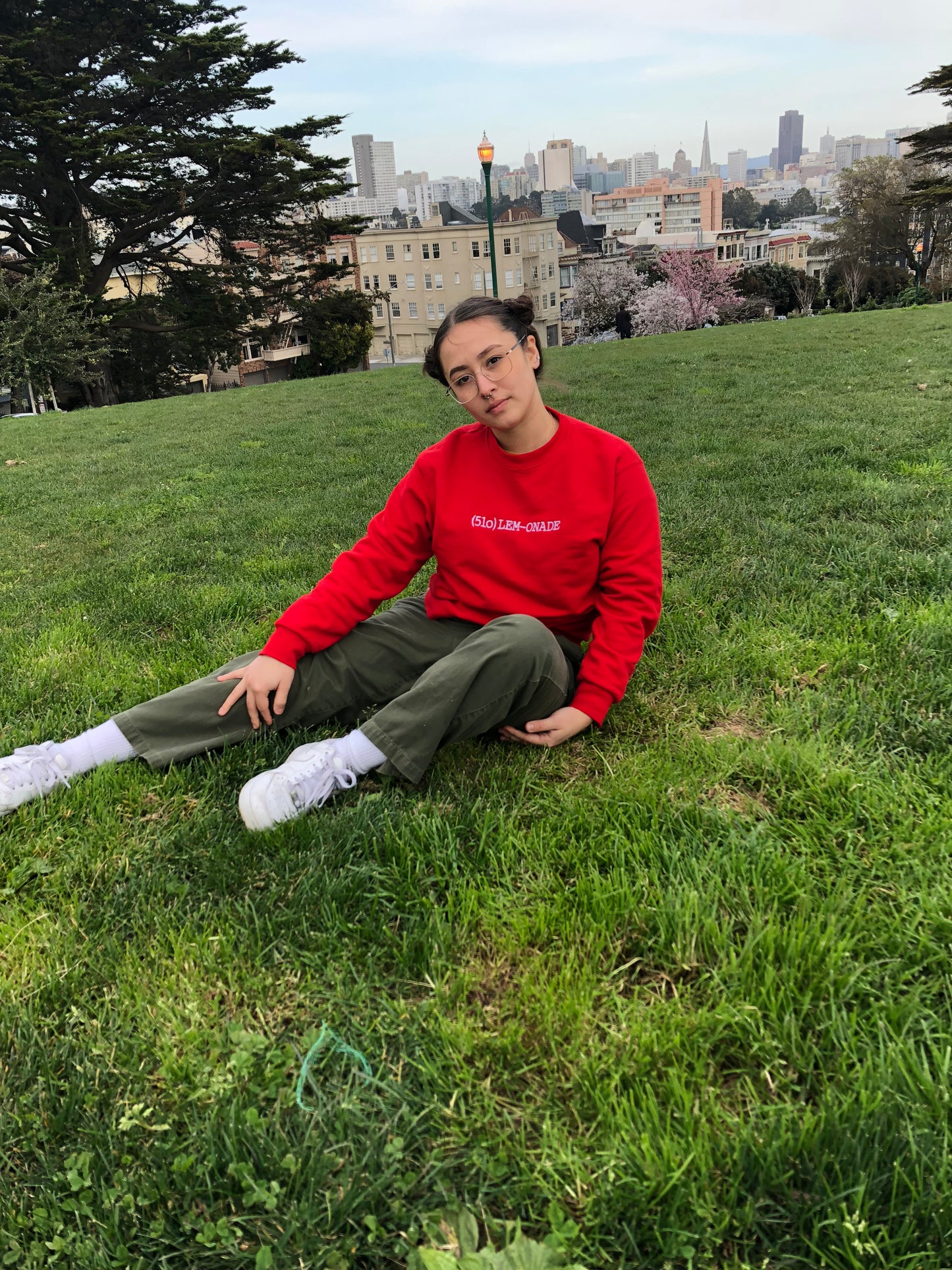 (51o) LEM-ONADE | Red Crewneck