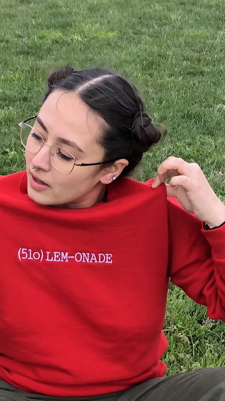 (51o) LEM-ONADE | Red Crewneck