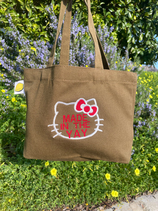 HK Made In The Yay - Classic Colors | Brown Tote