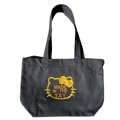 HK Made In The Yay | Mini Black Tote 2.0 (Gold Tones)
