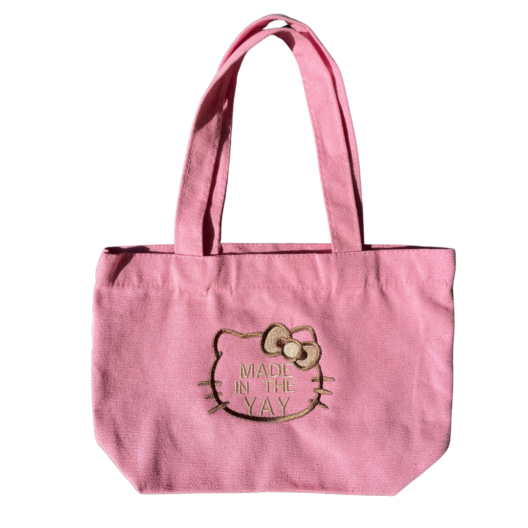 HK Made In The Yay Mini Pink Tote (Brown Tones) – Lemonade51o