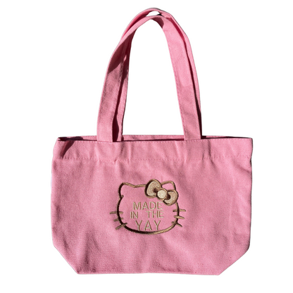 HK Made In The Yay | Mini Pink Tote (Brown Tones)