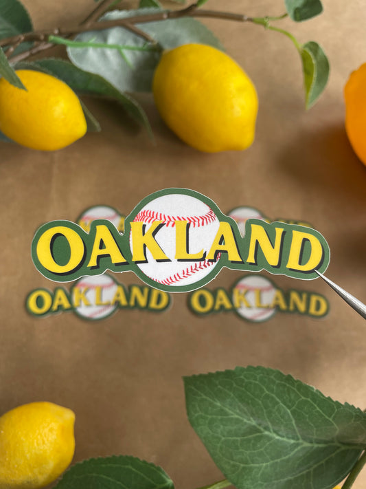 Oakland Baseball | Sticker