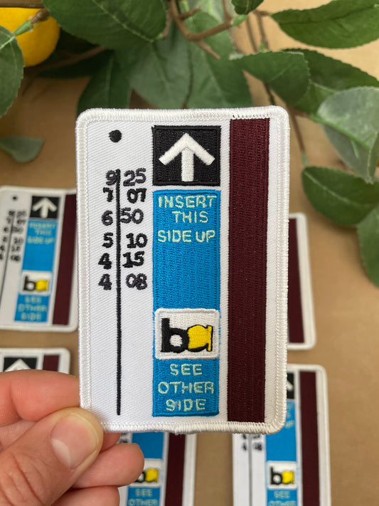 BART Paper Ticket | Patch