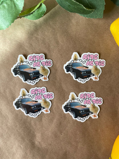 Ride or Die Chick | Sticker